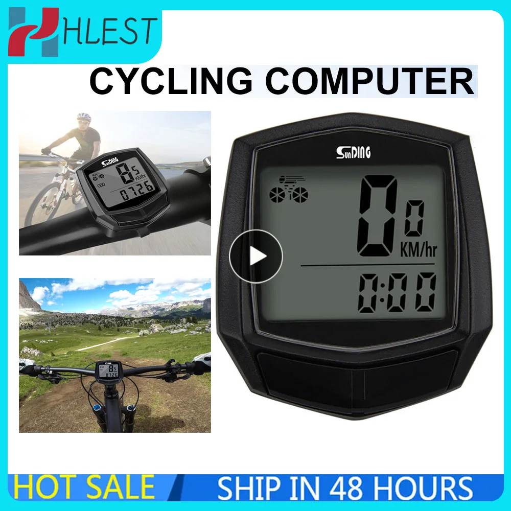 

Waterproof MTB Bike Computer Bicycle Speedometer Wired Digital Odometer Cycling Watch Speed Counter Code Table Bicycle Accessory