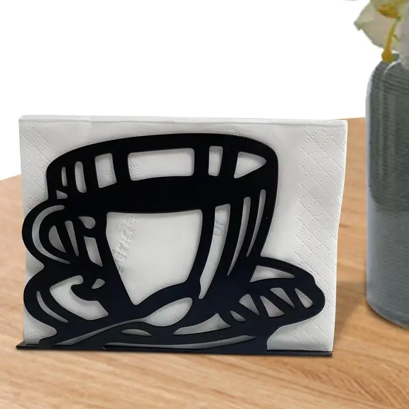 

Metal Paper Napkin Holder Freestanding Tissue Paper Dispenser Metal Napkins Holders For Kitchen Home Guest Dining Room Living