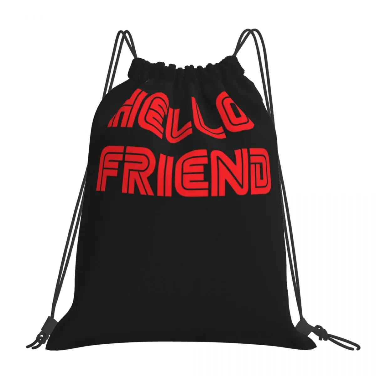 

Mr Robot Hello Friend Drawstring Bags Backpacks Kids Bag Travel Bags Backpack Men Drawstring Bags