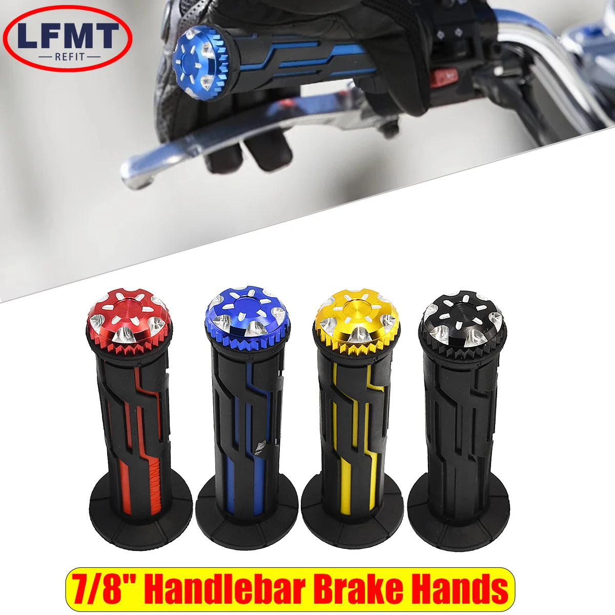 Мотоциклетные противоударные ручки 22 мм 24 1 пара для KTM EXC XCF SXF Honda CRF Yamaha Kasawaki Suzuki