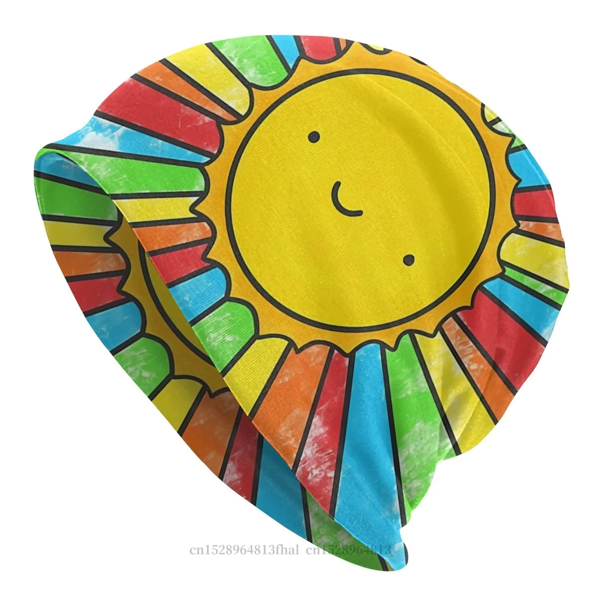 

Bonnet Hats Gothic Men Women's Skullies Beanies Hat Radiate Positivity Winter Warm Cap Street Caps