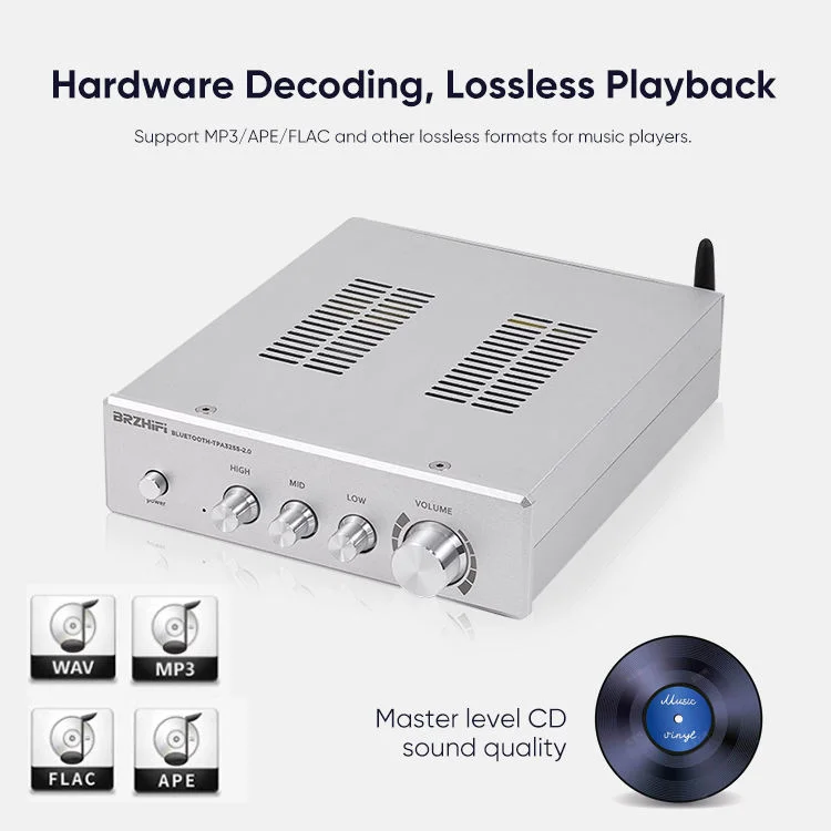 Фото Аудиосистема Hi-Fi 3255-A BT5.0, цифровой усилитель высокой мощности, мини-усилитель класса D 300 Втx2 для стерео домашнего кинотеатра №5