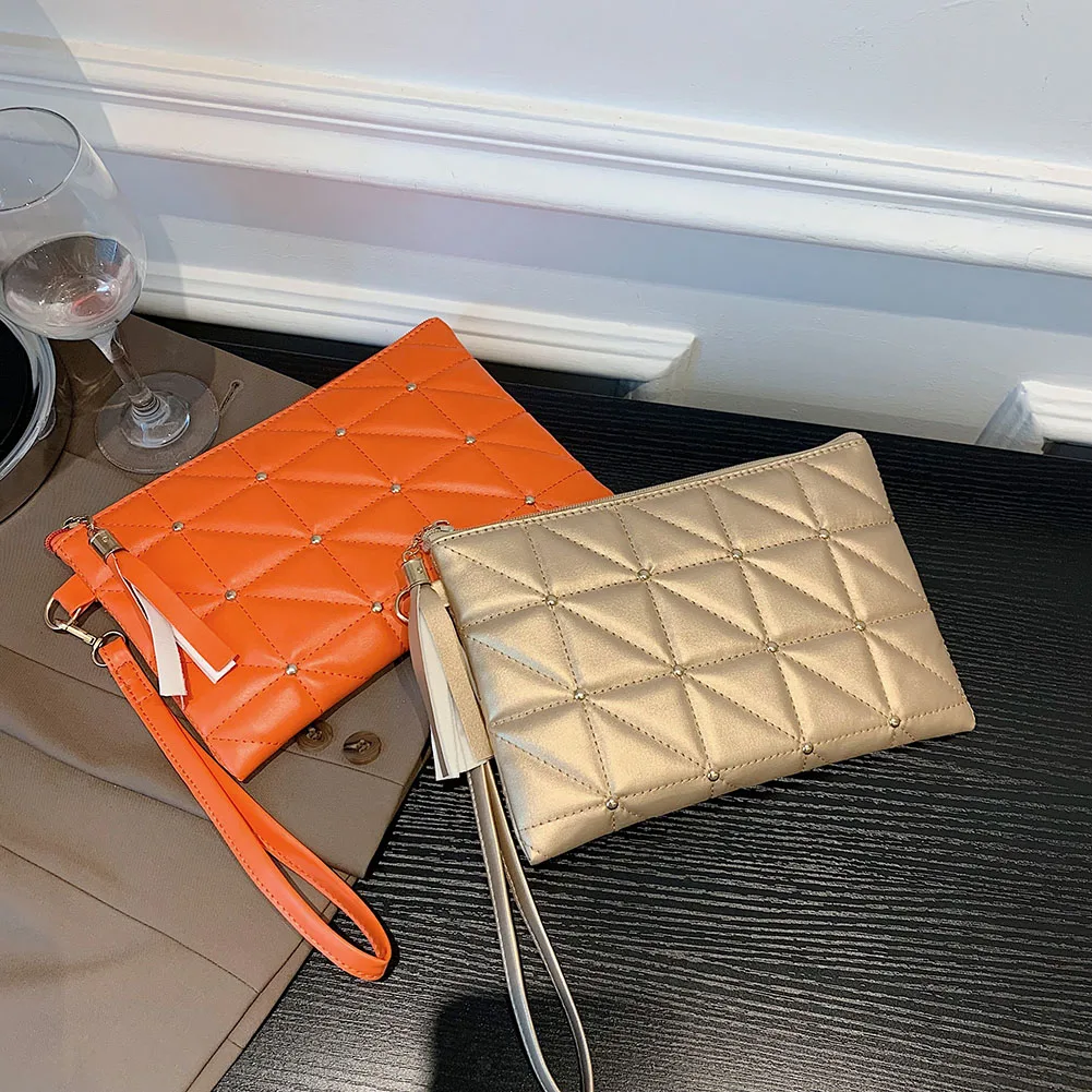 

Rivet Pattern Envelope Flap Handbag for Women Bag Purse Ladies Female Bag for Women Outdoor Shopping Business