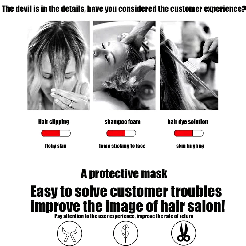 TCMHEALTH 50 шт. парикмахерские лицевые блокирующие челки наклейка одинарная