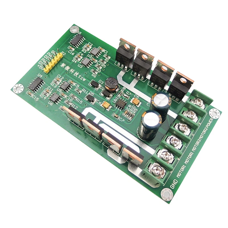 

Promotion! Dual Motor Driver Module Board H Bridge DC PWM Motor Driver Board With MOSFET Driver Chip MOSFET IRF3205 3-36V 10A