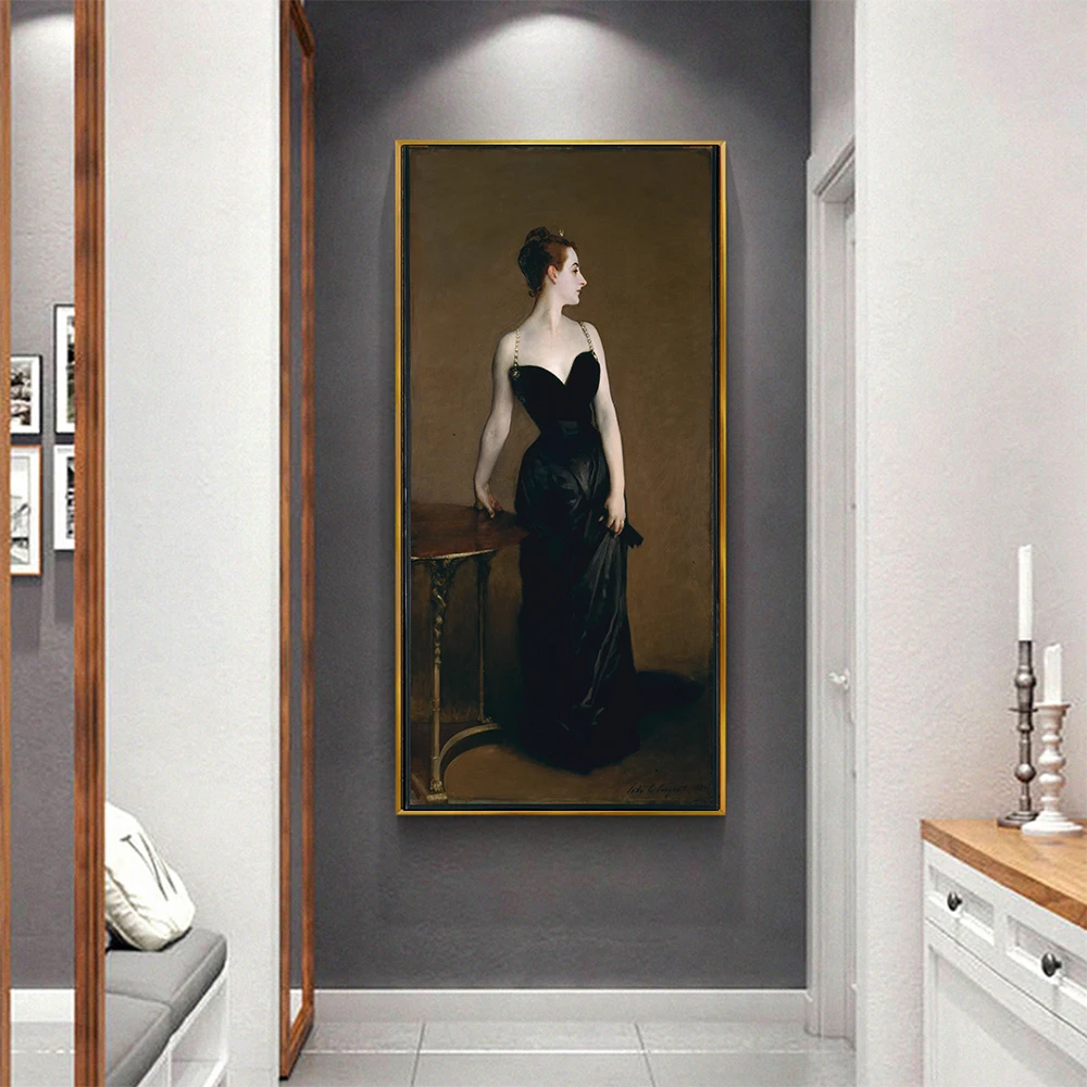 Картина мадам X с изображением Джона певца картина маслом на холсте эстетичное