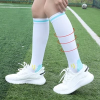 compression middle tube sports athletic football socks woman fashion comfortable anti fatigue copper color compression socks