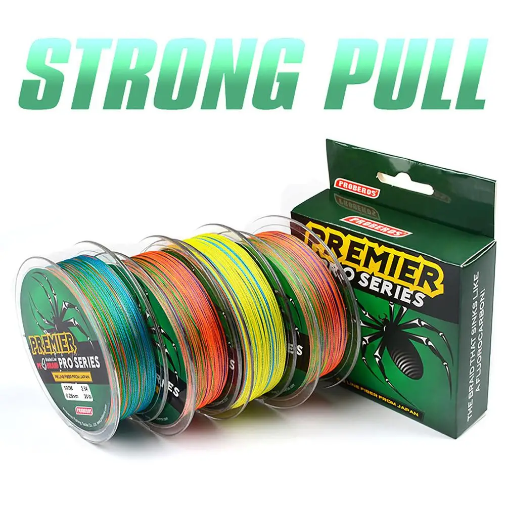 

4 Strands Fishing Line Braided PE Fishing Strong Fishing Line Durable Fish Line Tool Super Strong Zero Elasticity Fishing Tackle