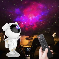 usb with remote astronaut galaxy star projector starry sky night lights home room bedroom decor night lamp decorative moon gifts