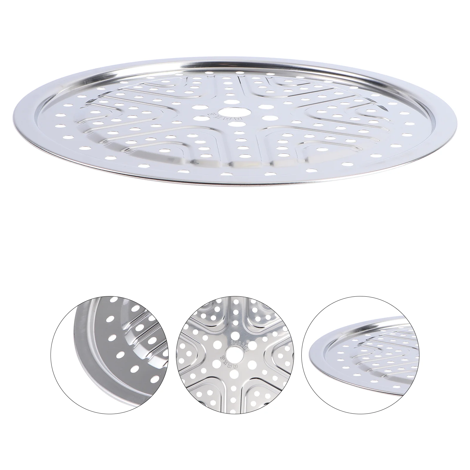 

Stainless Steel Steamer Grill Soup Pot Stand Tray Canning Tool Durable Canner Rack Storage Cooking