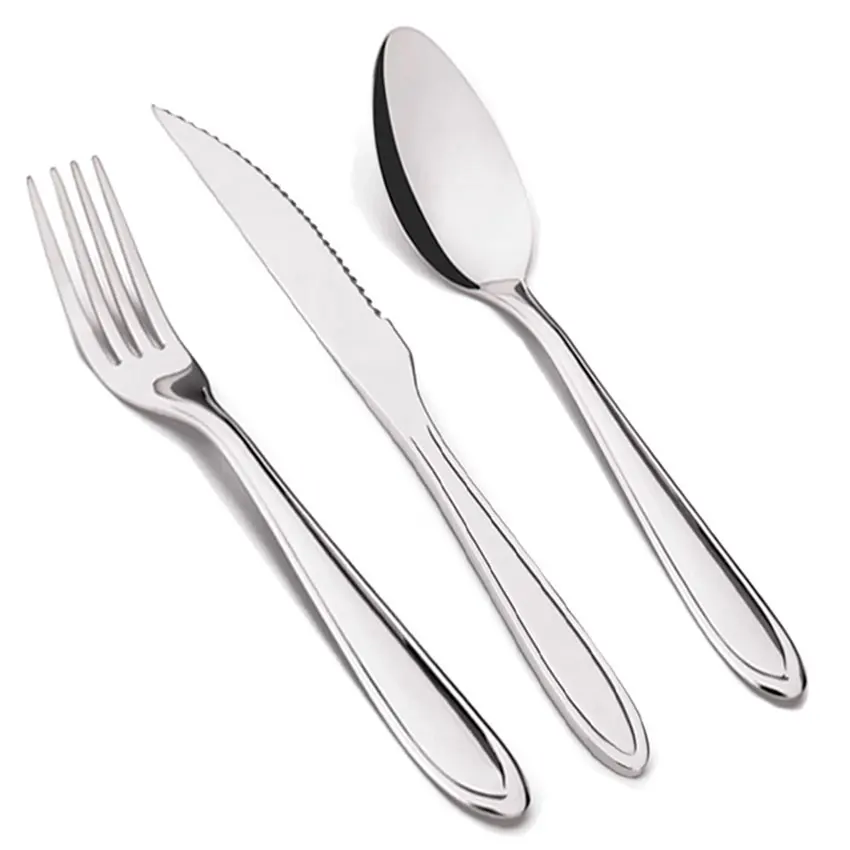 

Cutlery Set 36 Pieces Inox Fork, Knife and Spoon Line Bahia