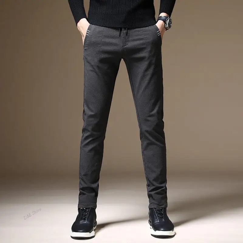 

DIMI Men's Classic Trousers Pantalones Hombre Spring Pants Men Dress Pants Men Business Trousers Office Casual Social Pants