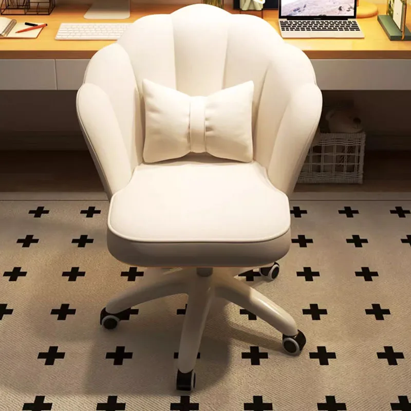 

Стул бархатный в европейском стиле, элегантный прикроватный столик для туалетного столика, подушки с колесами, вращающаяся мебель для прих...