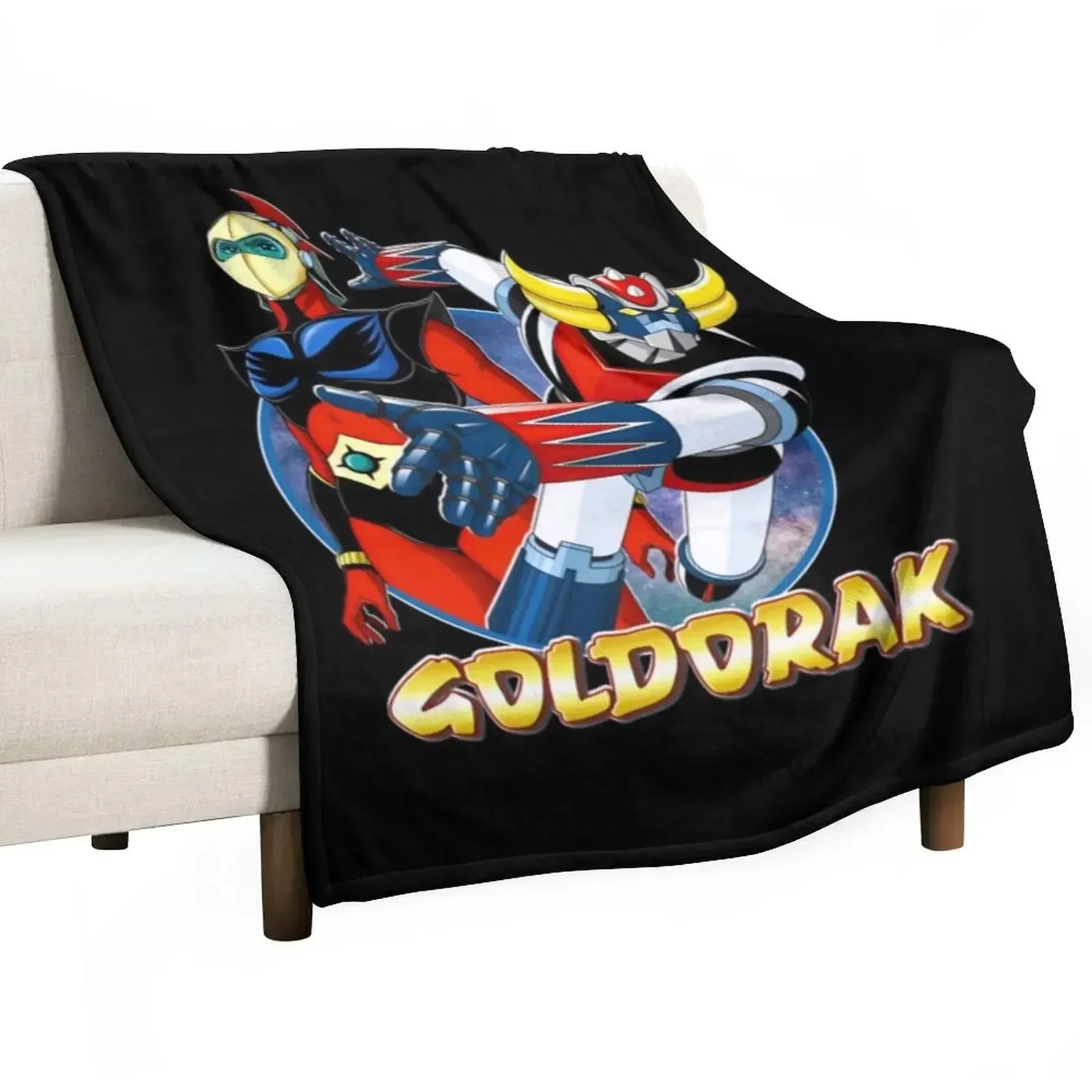 Одеяло Goldorak (Grendizer) Декоративные кровати для зимних диванов Симпатичные