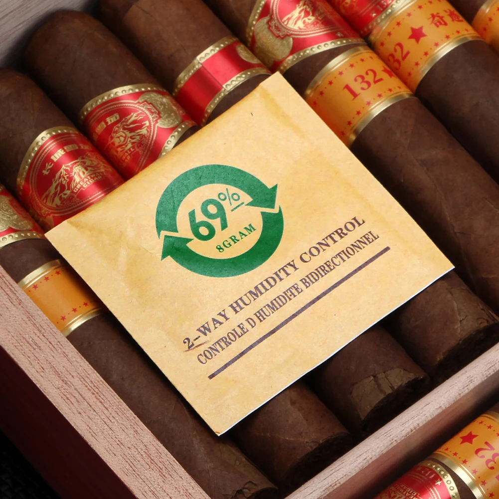 2 шт. увлажняющая сумка для сигар 69%