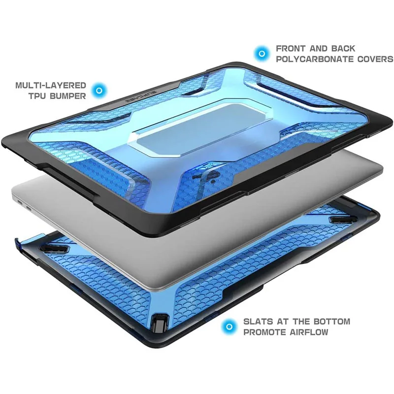 SUPCASE для MacBook Air 13 чехол 2018 UB тонкий прорезиненный чехол-бампер из ТПУ дюймов (A1932) с