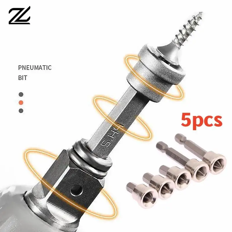 

5 шт. Шурупы для гипсокартона насадка для партии насадка отвертка насадки PH2 димплер для гипсокартона сверла инструменты