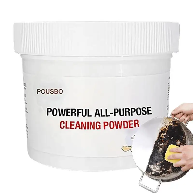 

Powerful Kitchen Powder Cleaner Dirt Cleaning Agent Rust Grease Stain Remover All-Purpose Cleaning Agent Effective Foam Cleaner