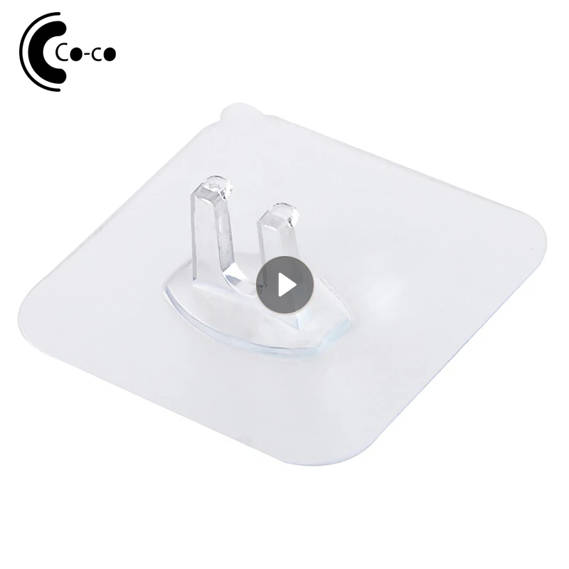

1pc Multifunctional Toothbrush Holder Transparent Suction Wall-Mounted Tooth Brush Toothpaste Storage Rack Bathroom Accessories