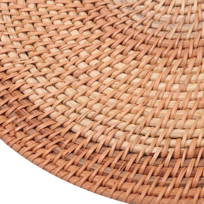 Акция! Подстилка из ротанга овальная подстилка ручной работы натурального