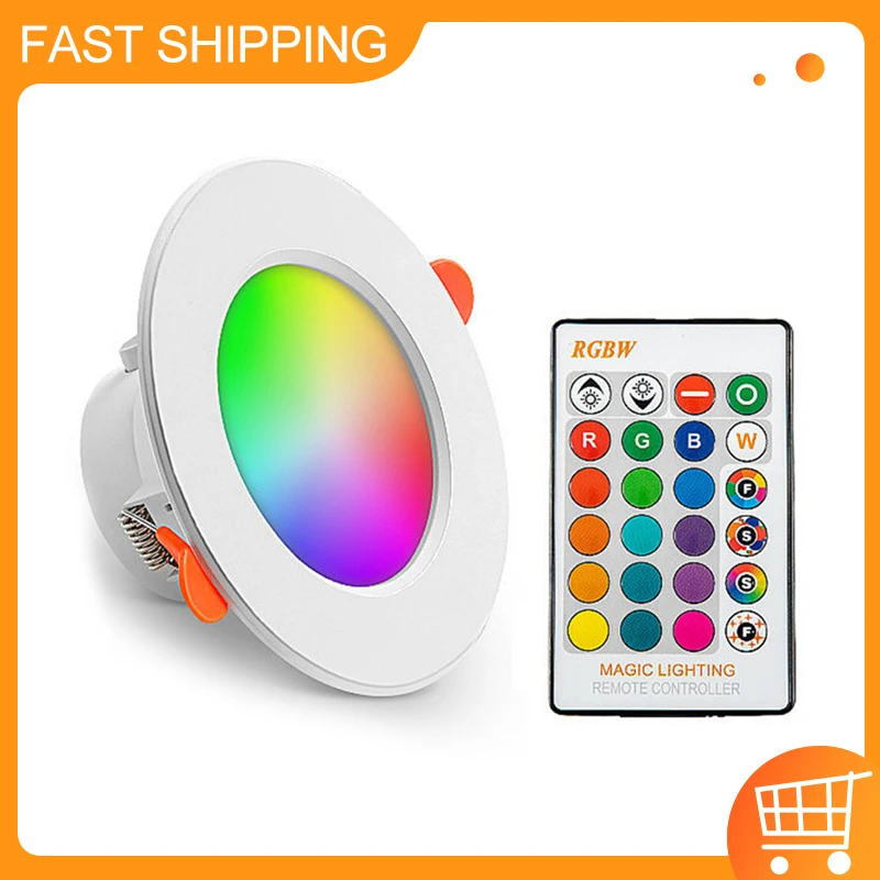 

RGB LED E27 Bulb Tuya Dimmable Downlight Spotlight 85-265V APP Control Atmosphere Night Light Home Light With Remote Control New