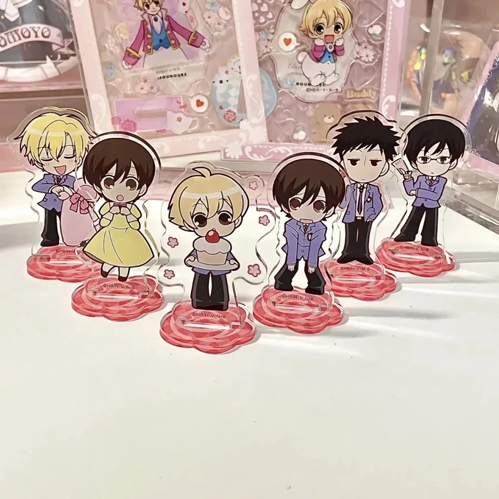 Аниме Ouran Koukou Host Club акриловая подставка Suou Tamaki фигурка настольный декор орнамент