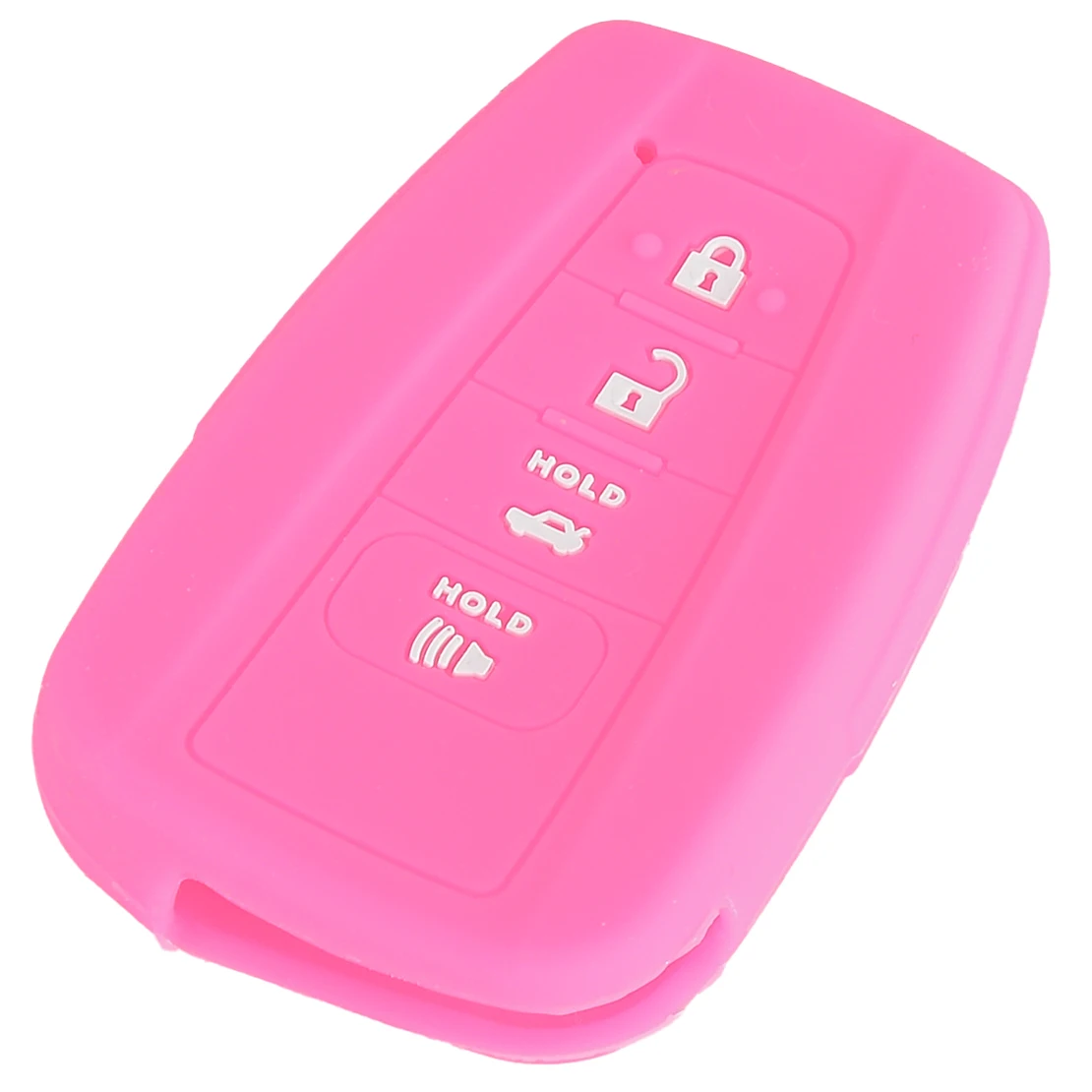 Розовая силиконовая крышка для дистанционного ключа с 4 кнопками