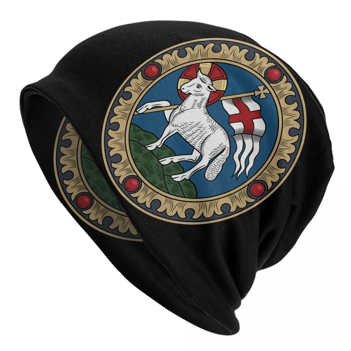 Agnus Dei Adult Men's Women's Knit Hat Keep warm winter Funny knitted hat
