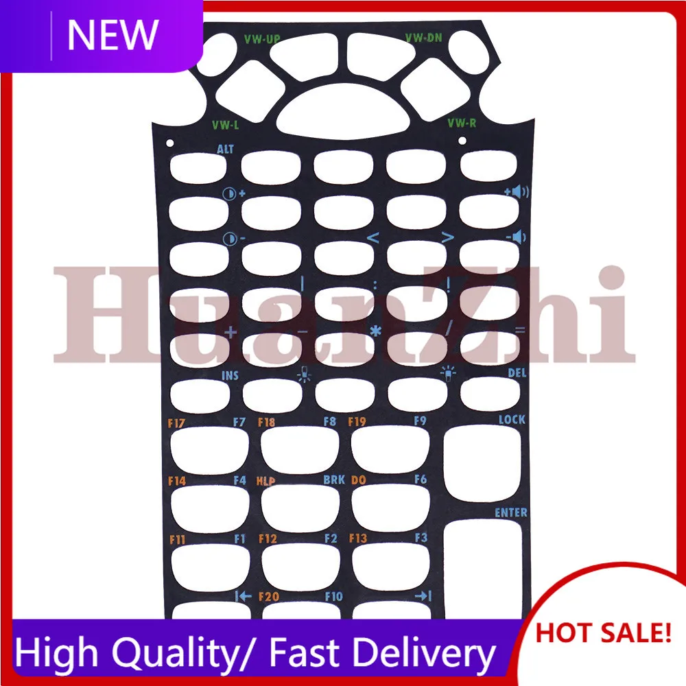 

(HuanZhi) 10PCS Keypad Plastic Cover (Overlay) (53 Keys) for Motorola Symbol MC9190-G