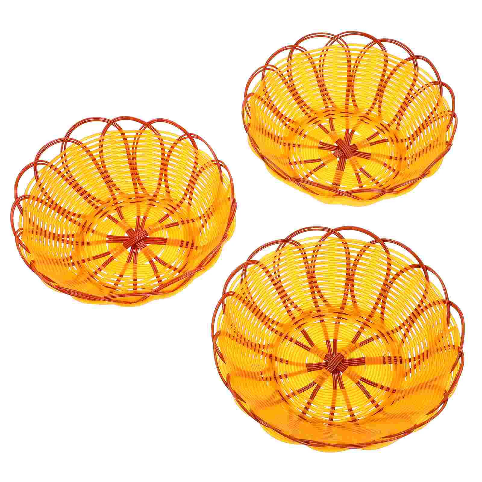 

Basket Servingfruit Trays Plate French Fries Bread Chip Platter Bags Snack Strainer Fryer Wire Appetizer Willow Holder Snacks