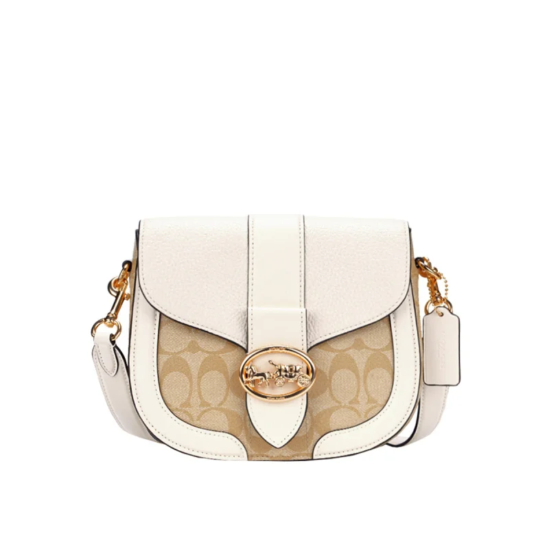 Тренер Aolai Маленькая женская сумка через плечо из ПВХ и кожи седельная C2806