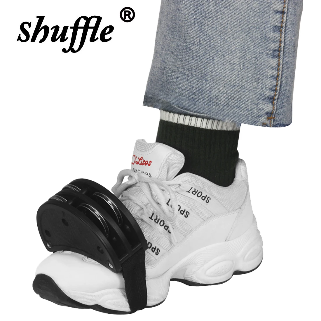 Бубен Orff С Ножным Управлением И Портативным Черным Эллиптическим Барабаном