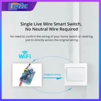 Bingoelec DIY Wifi Smart Switch part Tuya Remote Control Smart Light Module Switch Module Smart Life Work with Alexa Google Home