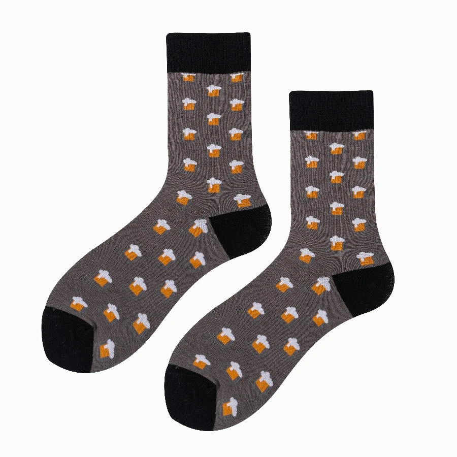 MYORED мужские хлопковые носки темно-серые