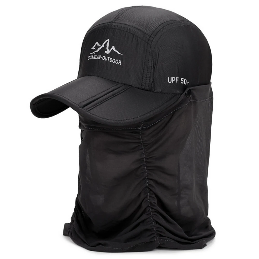 

Folding Sun Cap UV Protection Breathable Moisture Wicking Quick Drying Hat Bicycle Fishing Climbing Outdoors Sports Hat