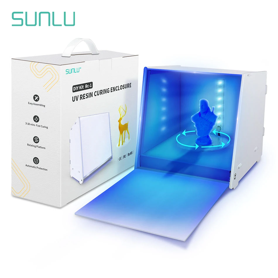 SUNLU Кейс для отверждения смолы 405нм