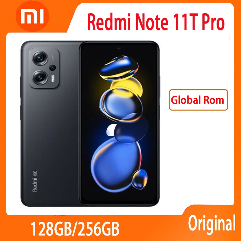 Смартфон Xiaomi Redmi Note 11T Pro телефон с глобальной прошивкой ЖК-дисплей 8100 дюйма 6 Гц