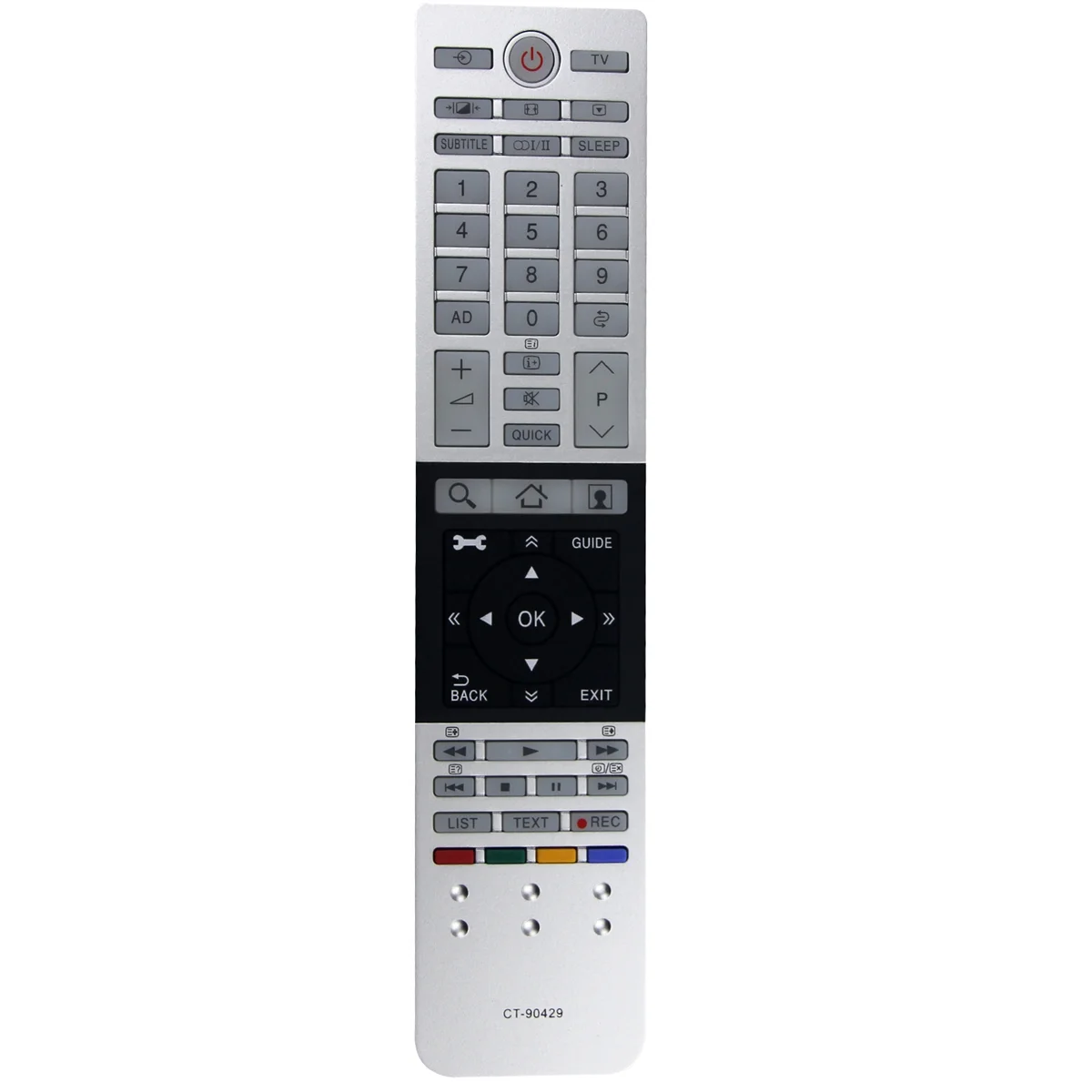 

Replace CT-90429 TV Remote Control for CT-90430 CT-90429 CT-90427 CT-90428 CT-90444 4K and Other UHD