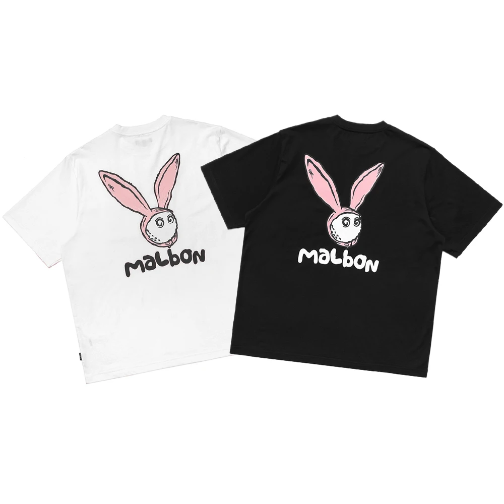 

2023 New Women's Malbon Golf T Shirt Unisex Short Sleeve Cotton T Shirt Breathable Outdoor Casual Golf POLO Shirt Sports Shirt