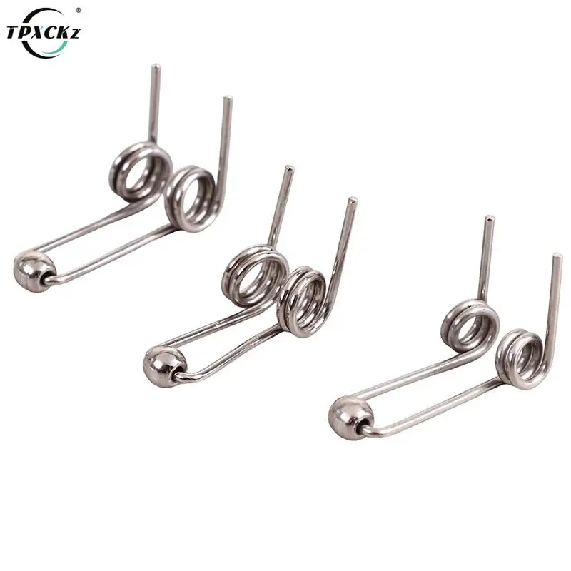 

4PCS High Quality Wire Curling Iron Replacement Double Return 1.2x24mm/1.2x26mm/1.2x28mm Torsion Spring Accessories