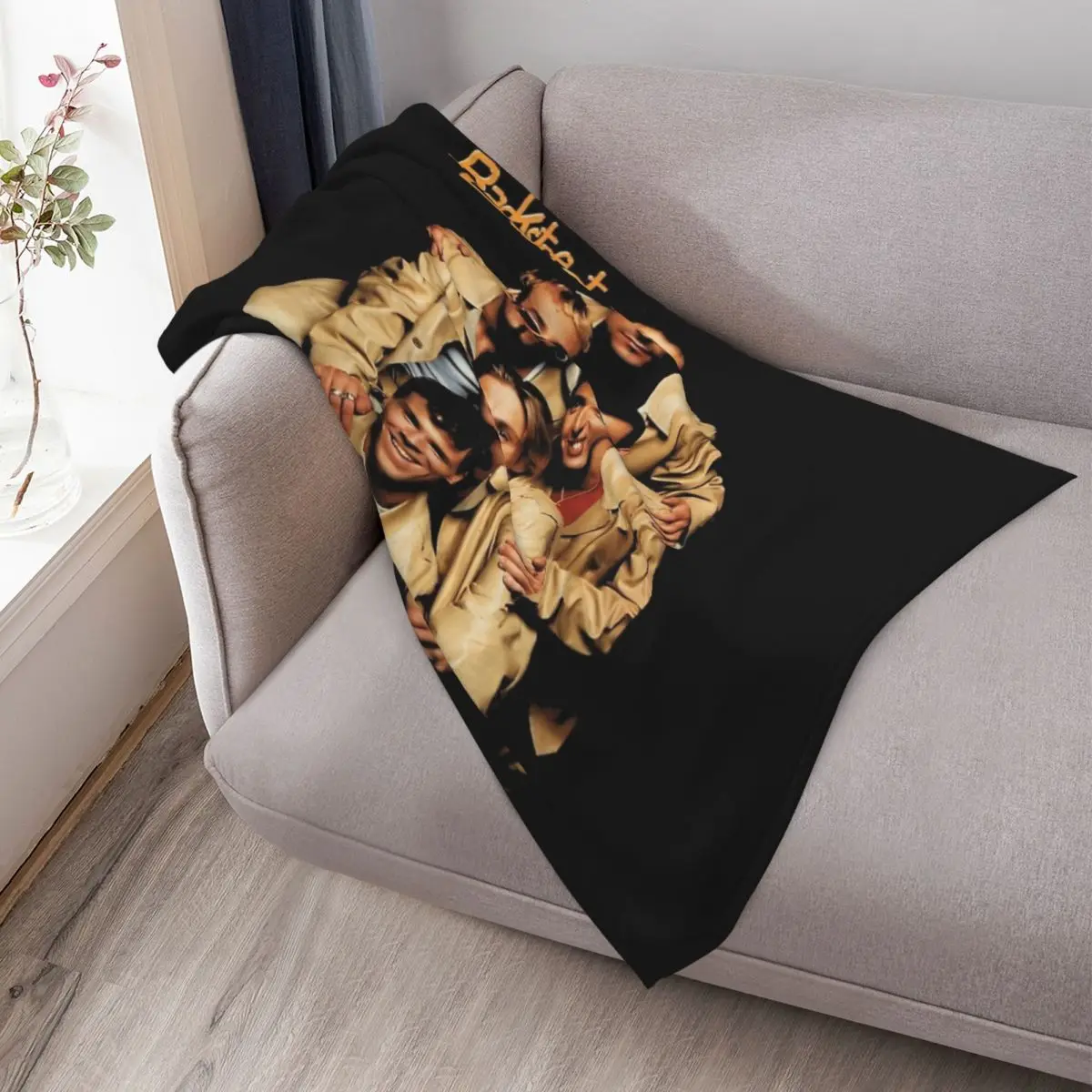 Фото Плед BSB Gold, мягкий плед для улицы, пикника, пляжа, кемпинга №3