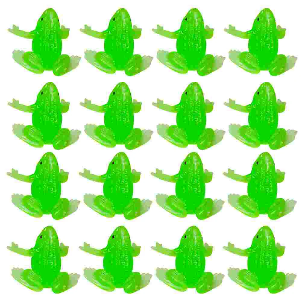 

20pcs Simulation Frogs Model Frogs Toy Table Frogs Figures Kids Educational Toys