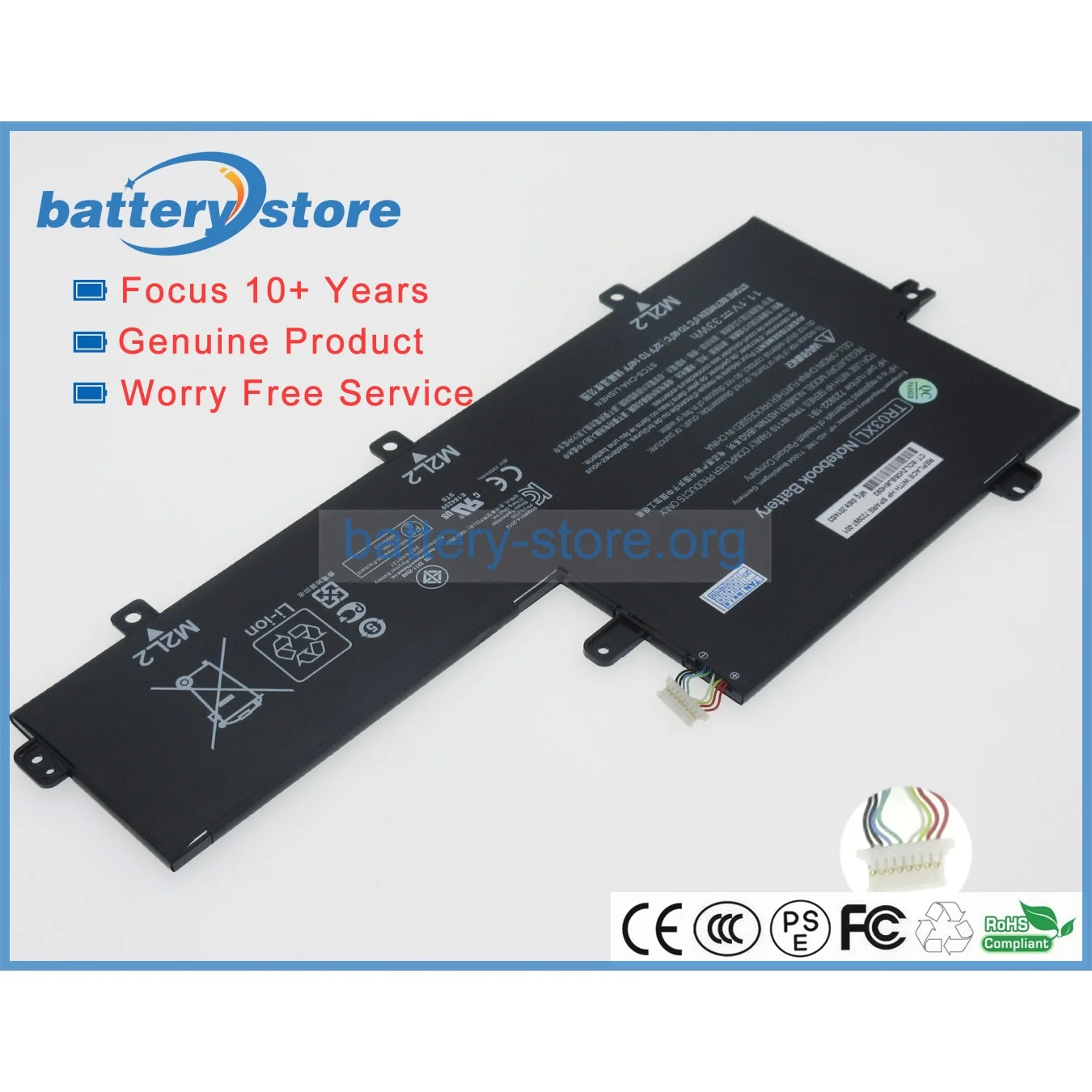 Оригинальная фотовспышка для TR03XL 723922-171 723922-2B1 723997-001 11.1V 3 Cell