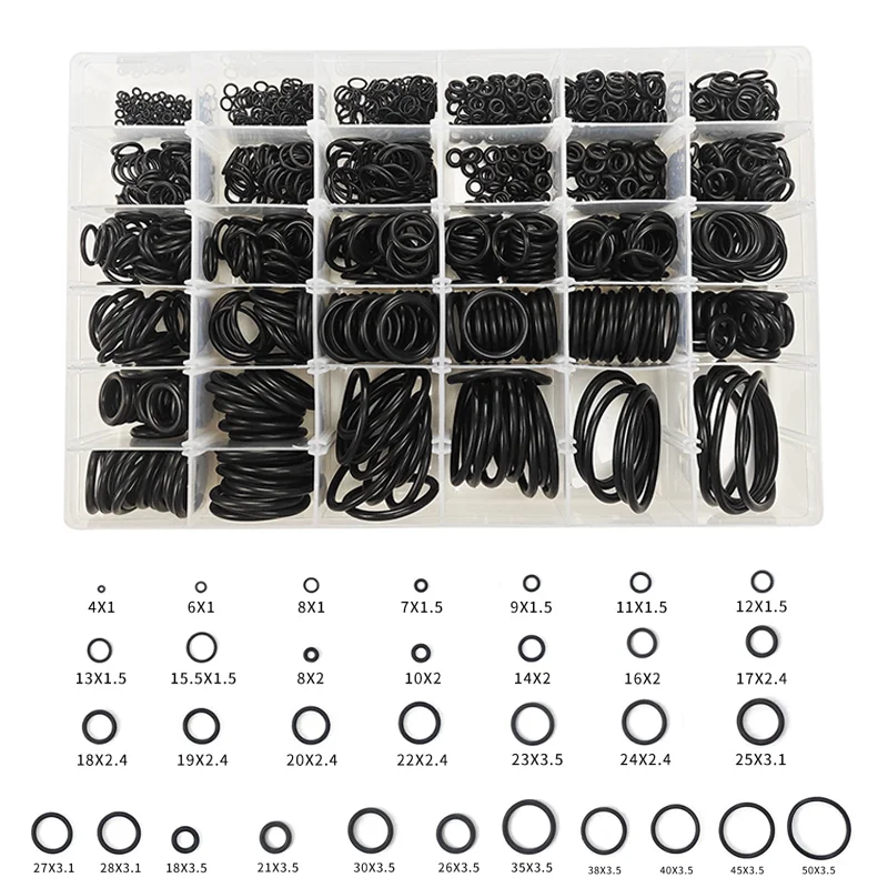Rubber Rings Sealant Box Kit Set