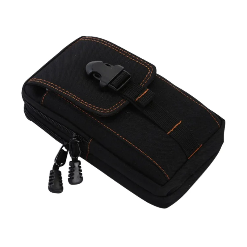 

Shoulder Bag Durable High Quality Practical Small Tool Bag Great for Camping Multi-layer Storage Easy to Carry