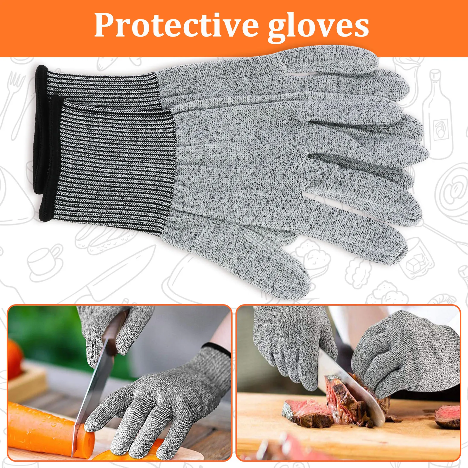 8-комп. Средство для удаления рыбьей чешуи с перчатками рыбья чешуя из