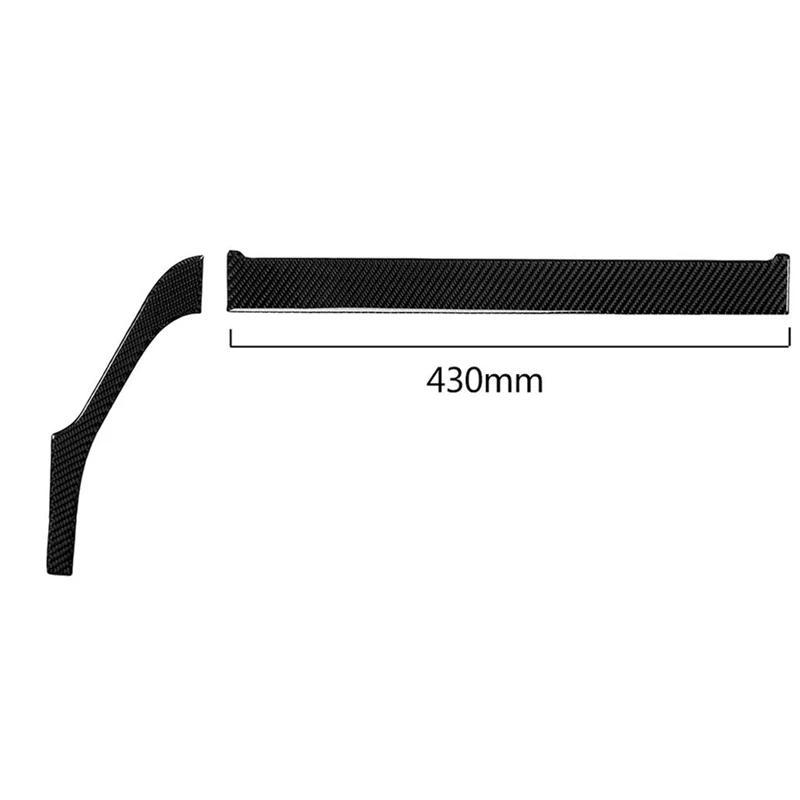 Накладка на панель приборной панели из углеродного волокна для Mercedes-Benz C Class W204