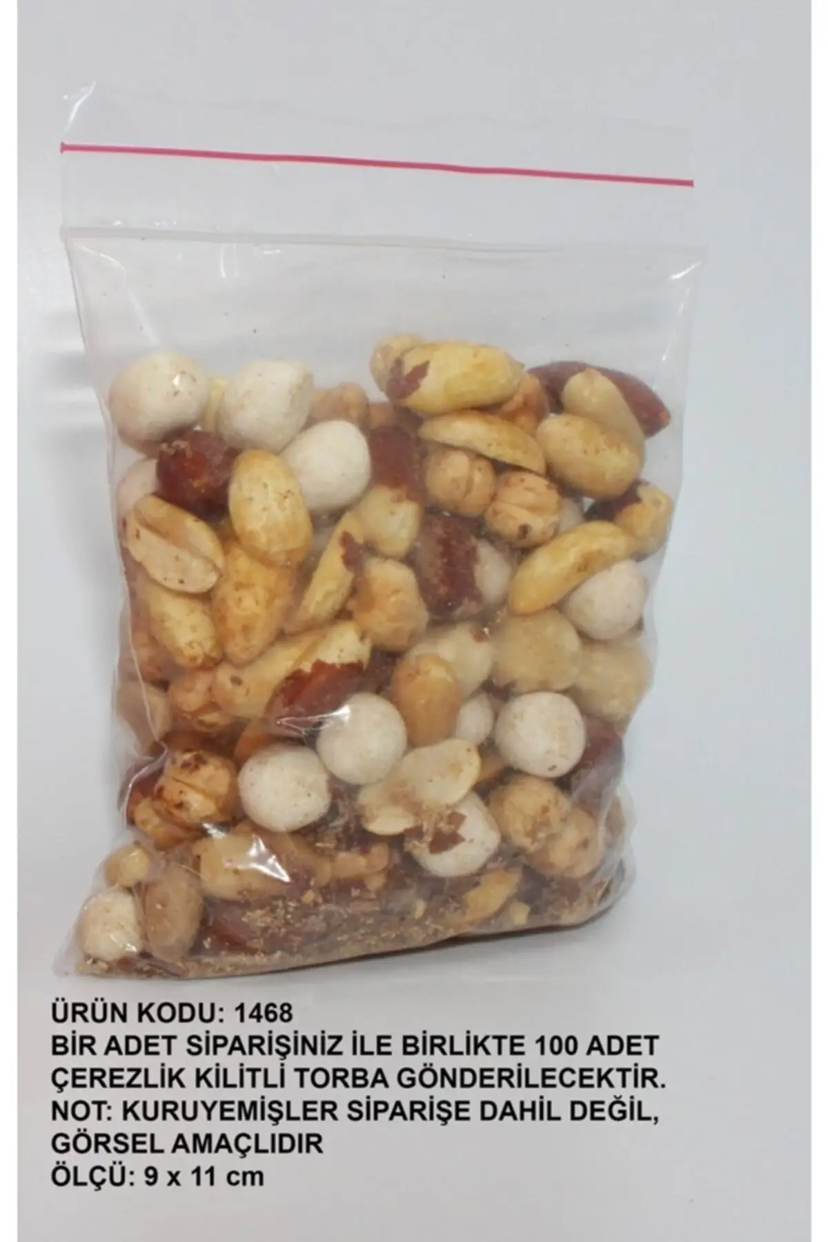 

For cookie Ziplock bag (100 Pcs) 1468 henna bride veil welon