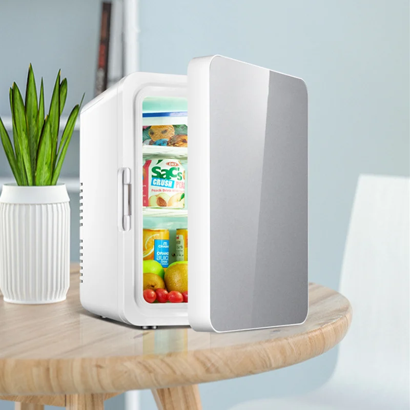 

Car Refrigerator 10L Household Mini Refrigerator Storage Food in Refrigerator Cold and Warm Thermostat Mini Refrigerator