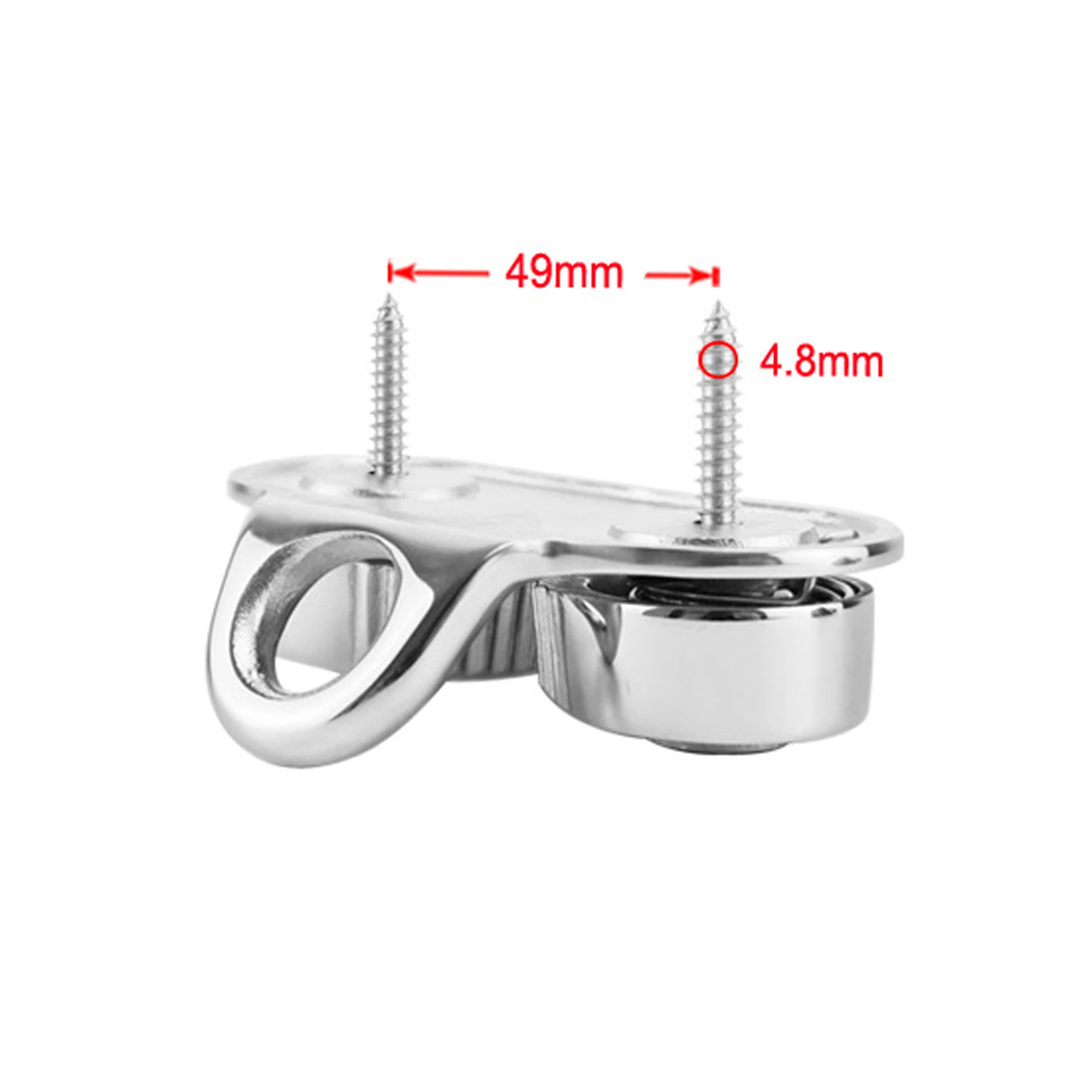 Stainless Steel 316 Cam Cleat with Leading Ring Boat Cam Cleats Matic Fairlead Marine Sailing Sailboat Kayak Canoe Dinghy enlarge
